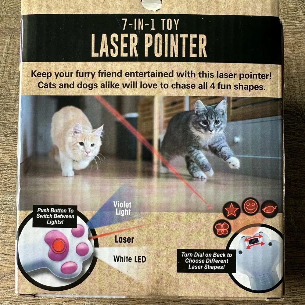 7-in-1 Cat Toy. Keeps Your Fur Baby Entertained.